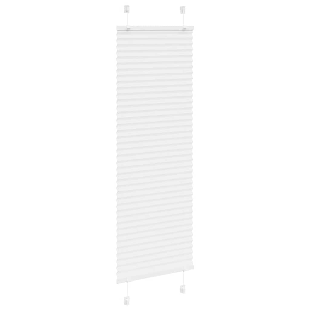 Plisirana roleta bijela 45x150 cm širina tkanine 44,4 cm