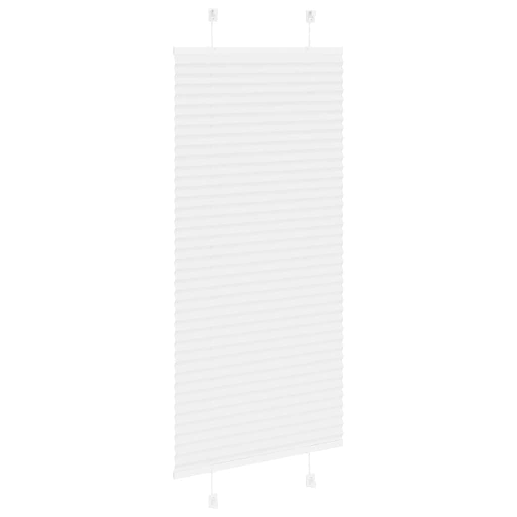 Plisirana roleta bijela 55x150 cm širina tkanine 54,4 cm