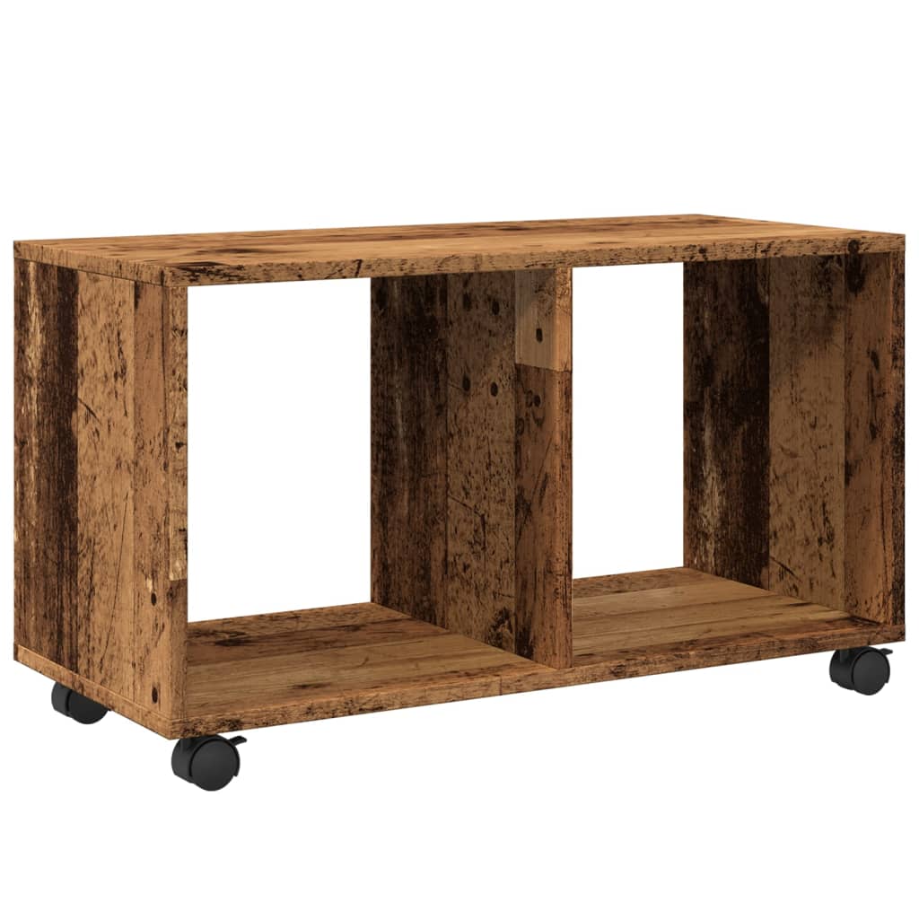 Pomični ormarić boja staro drva 72x33x42,5 cm konstruirano drvo