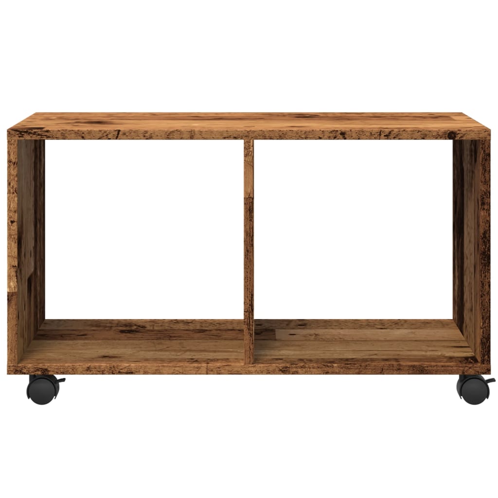 Pomični ormarić boja staro drva 72x33x42,5 cm konstruirano drvo
