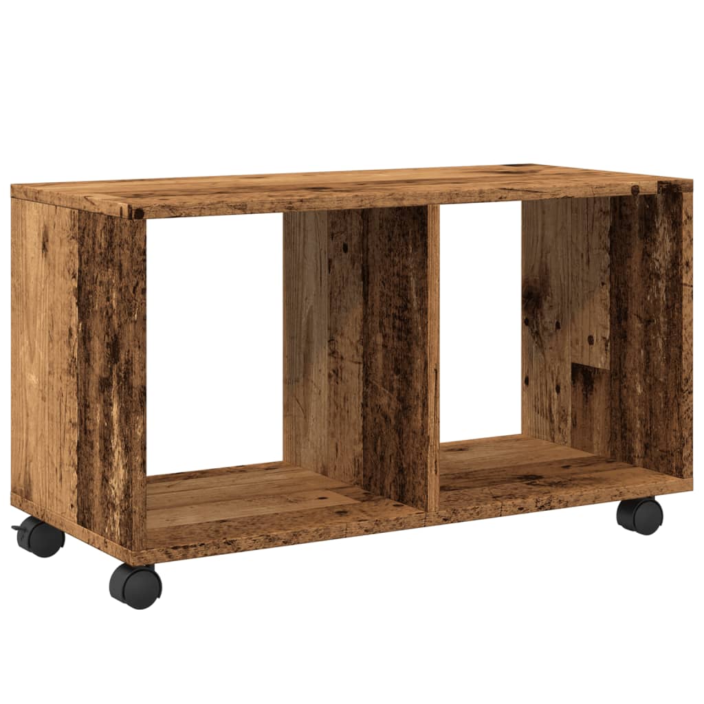 Pomični ormarić boja staro drva 72x33x42,5 cm konstruirano drvo