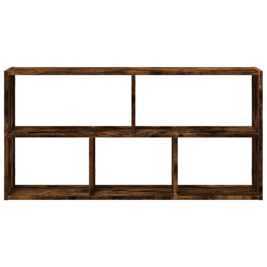 Zidna polica boja hrasta 100x25x50 cm od konstruiranog drva
