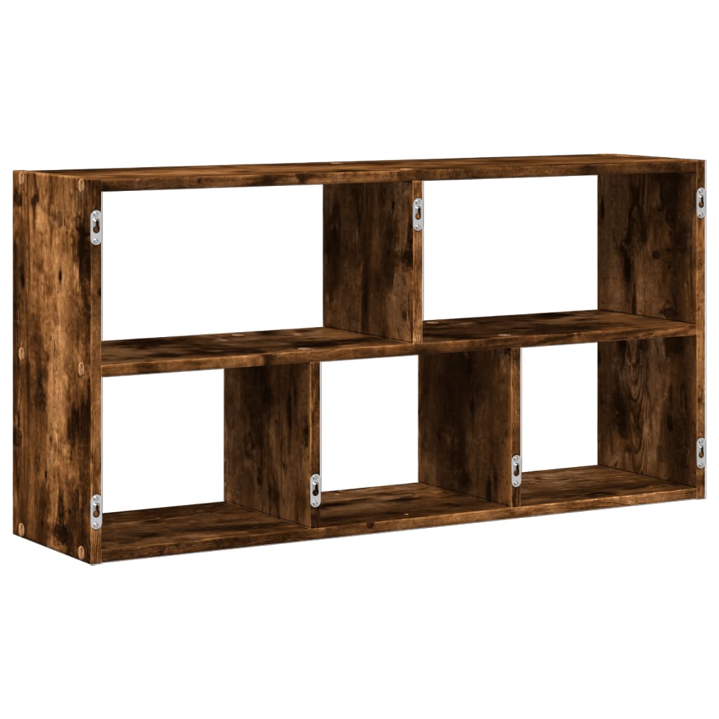 Zidna polica boja hrasta 100x25x50 cm od konstruiranog drva