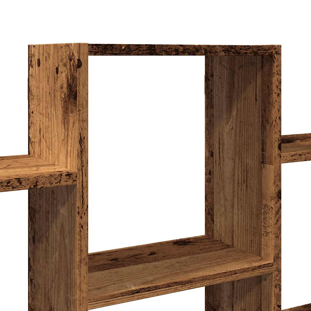 Zidna polica Staro drvo 159x18x66 cm Konstruirano drvo