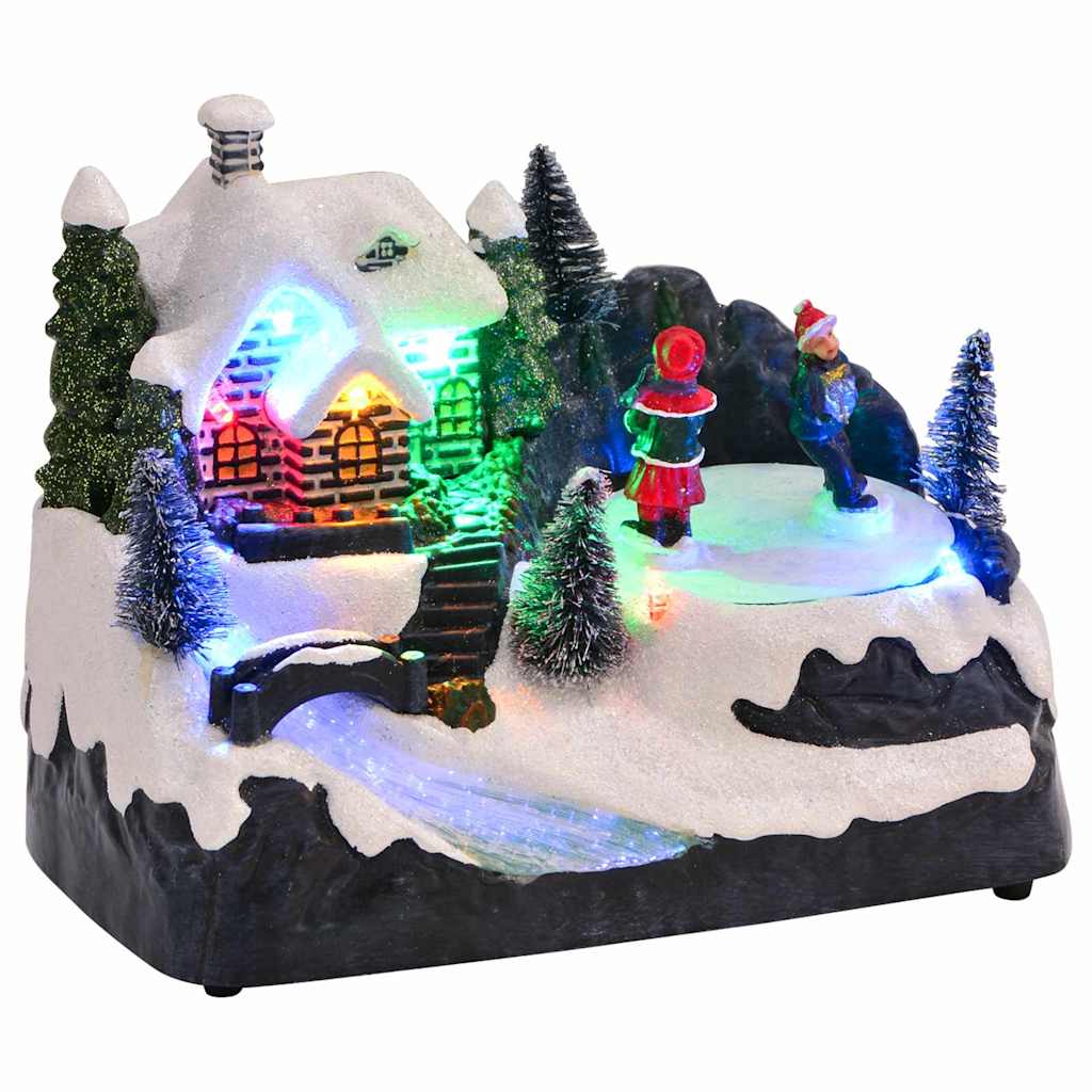 Božićni stol Šareni 16 x 11,5 x 13 cm Plastika