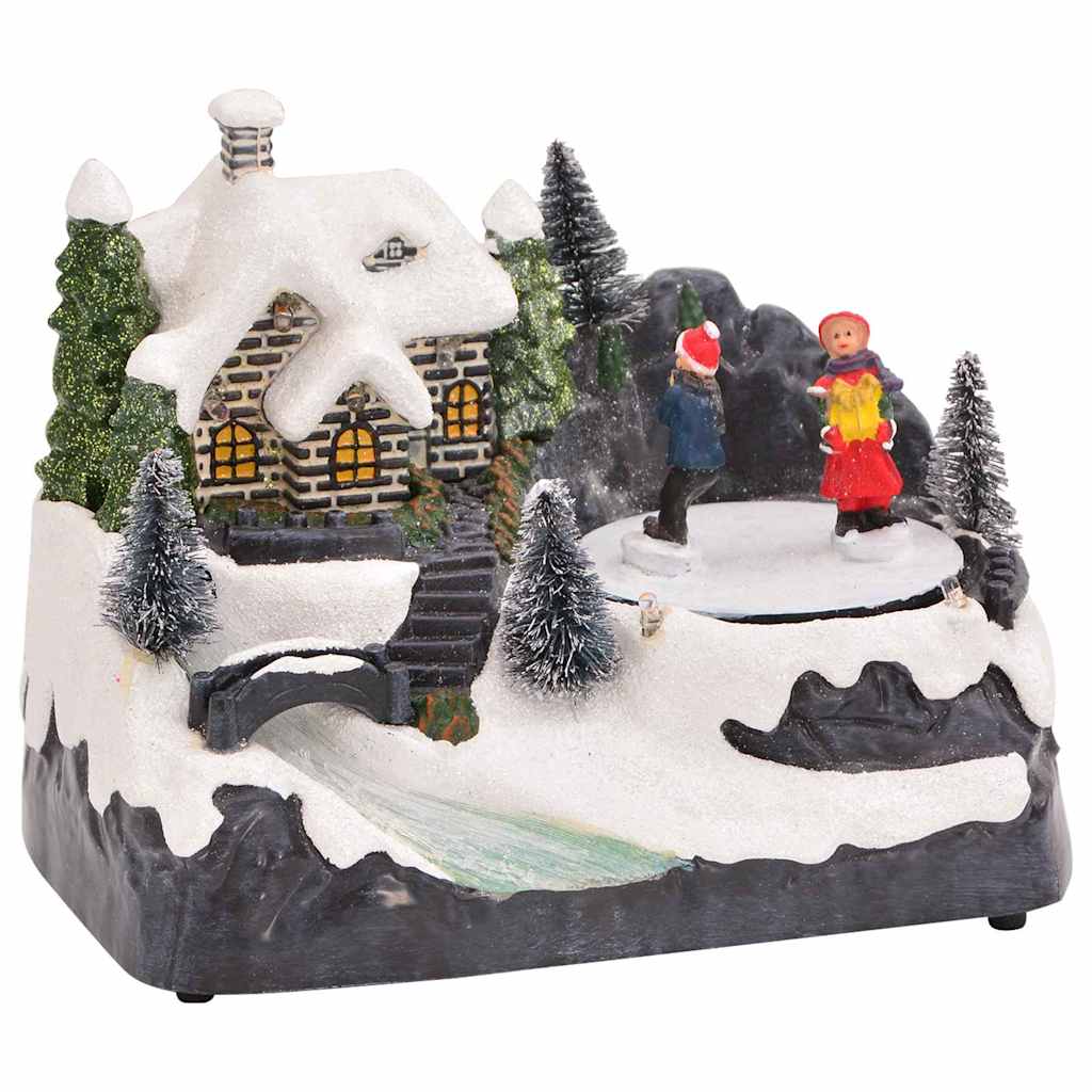 Božićni stol Šareni 16 x 11,5 x 13 cm Plastika