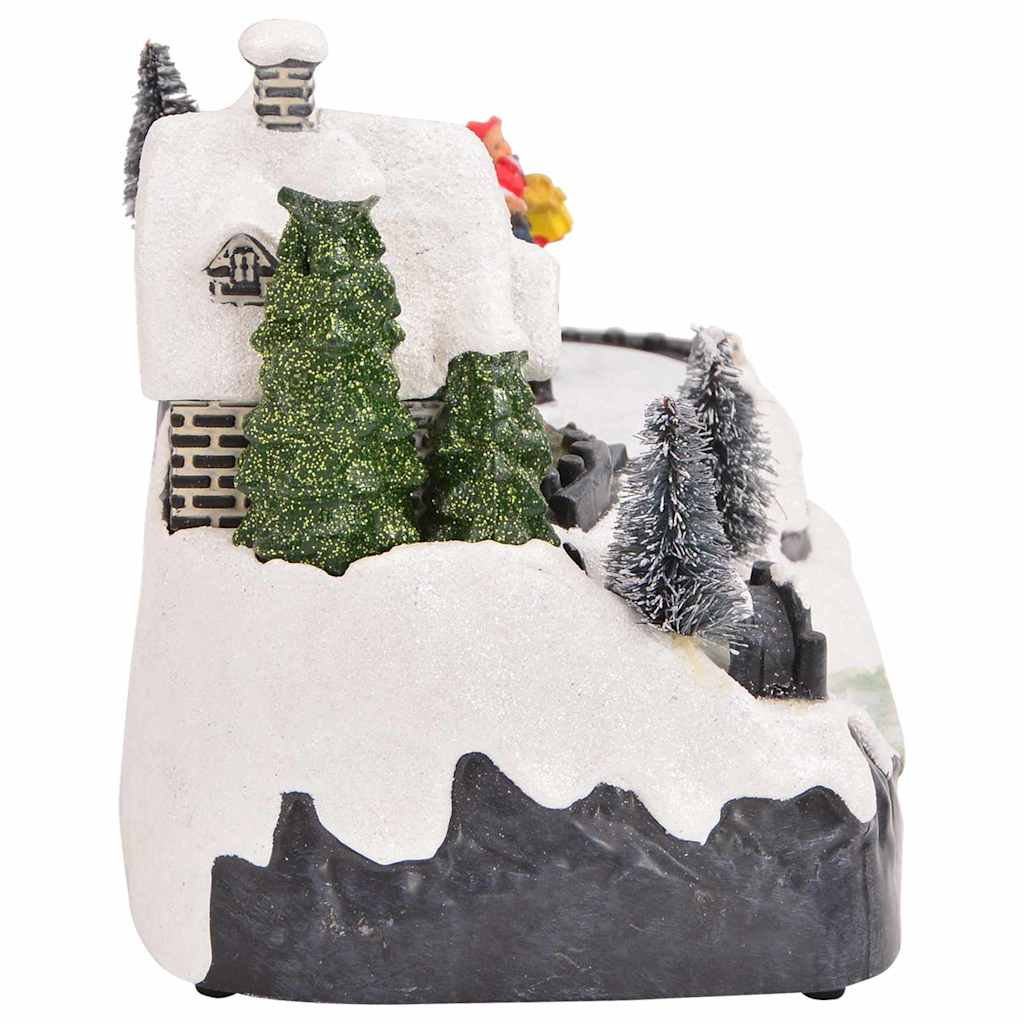 Božićni stol Šareni 16 x 11,5 x 13 cm Plastika