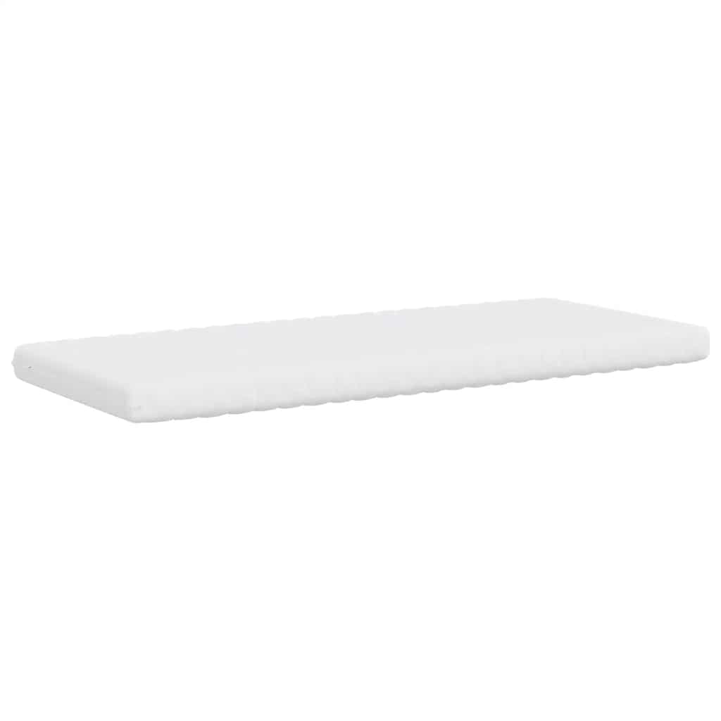 Madrac od pjene bijeli 80 x 210 cm 7 zona tvrdoća 20 ILD
