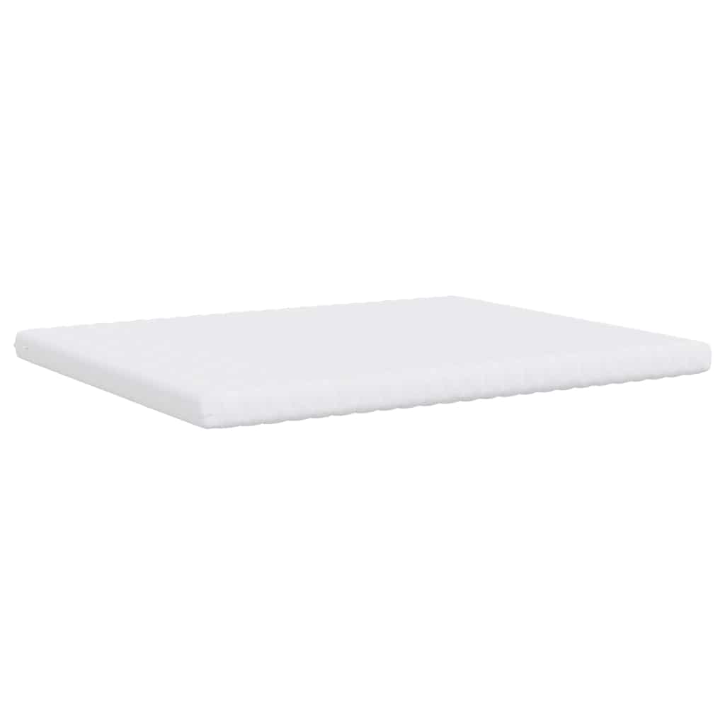 Madrac od pjene bijeli 200x210 cm 7 zona tvrdoća 20 ILD