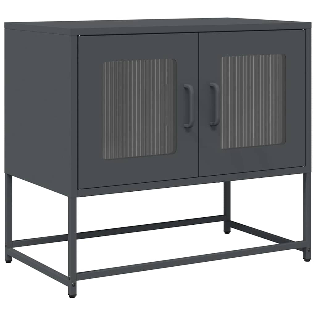 TV ormarić antracit 68x39x60,5 cm hladno valjani čelik