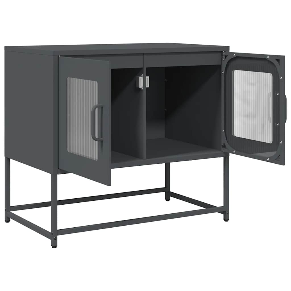 TV ormarić antracit 68x39x60,5 cm hladno valjani čelik