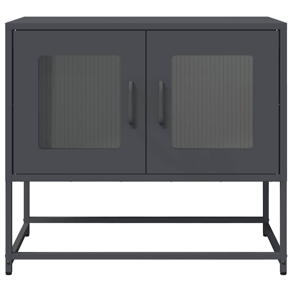 TV ormarić antracit 68x39x60,5 cm hladno valjani čelik