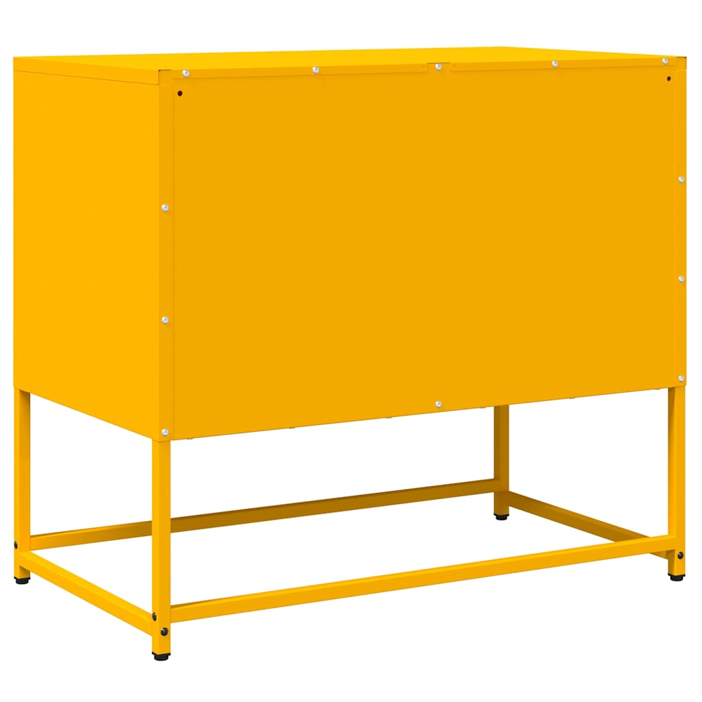 TV ormarić senf žuta 68x39x60,5 cm hladno valjani čelik