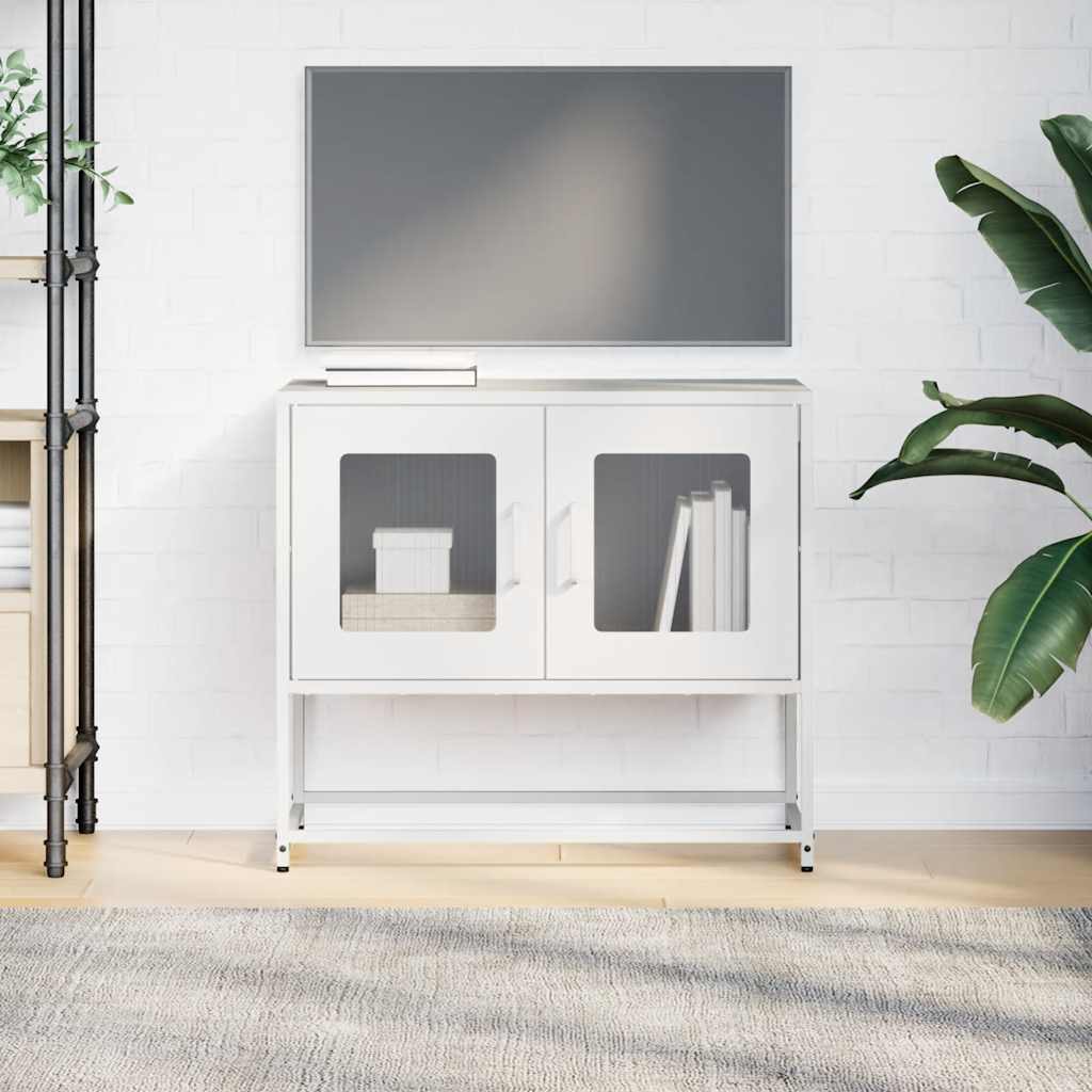 TV ormarić bijeli 68x39x60,5 cm hladno valjani čelik