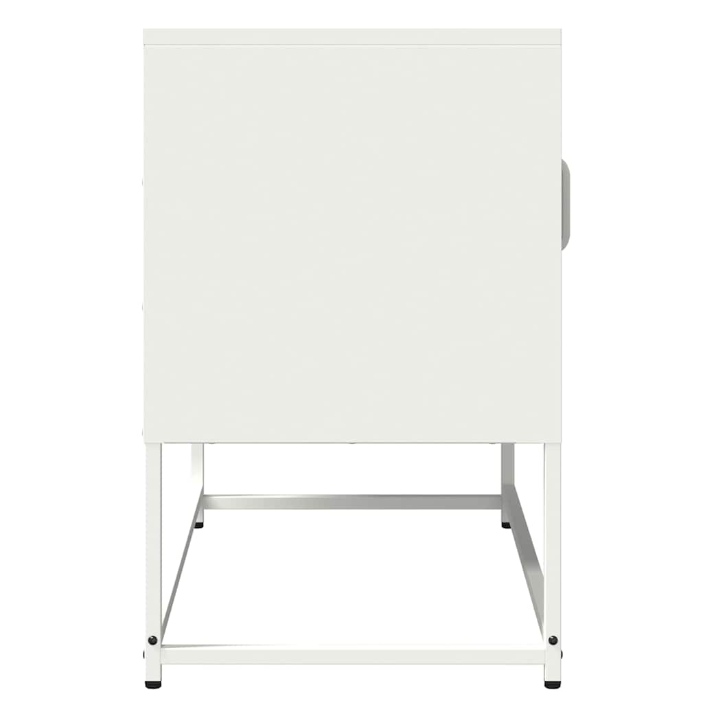 TV ormarić bijeli 68x39x60,5 cm hladno valjani čelik