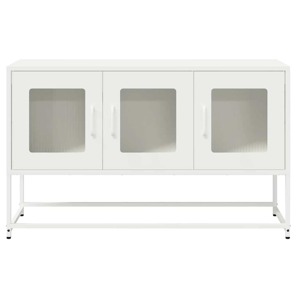 TV ormarić bijeli 100,5x39x60,5 cm hladno valjani čelik