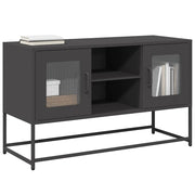 TV ormarić crni 100,5x39x60,5 cm čelični