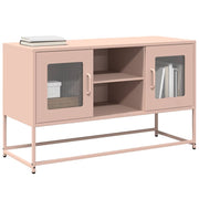 TV ormarić ružičasti 100,5x39x60,5 cm čelični