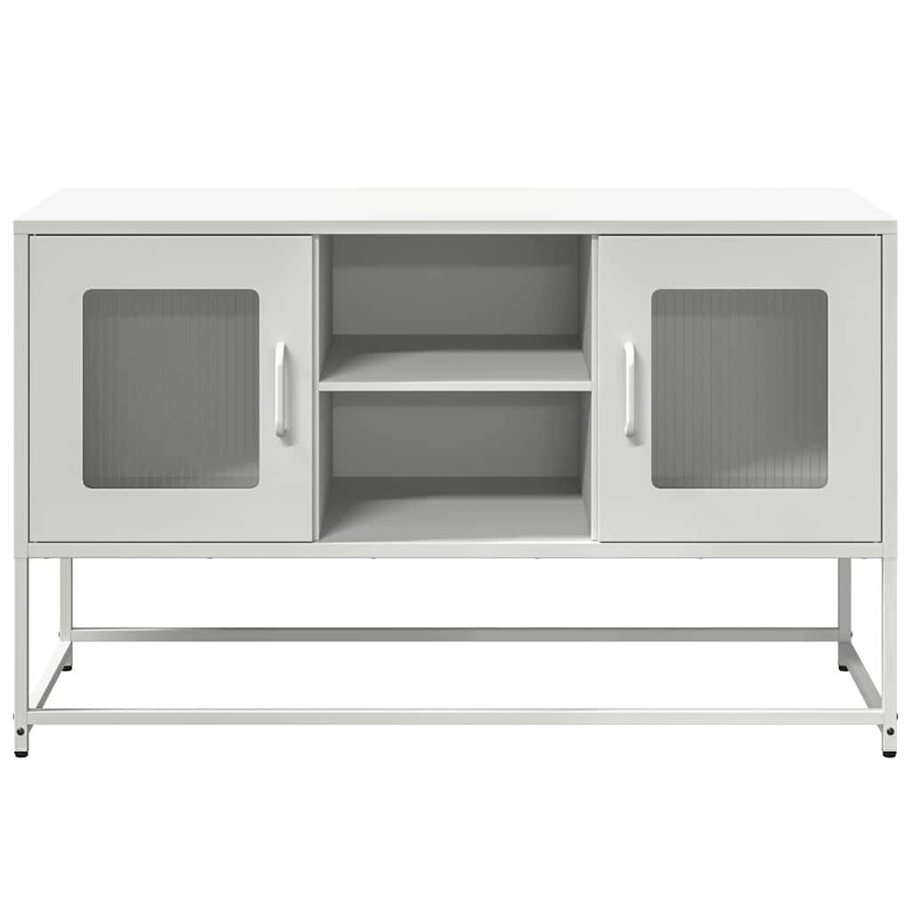 TV ormarić bijeli 100,5 x 39 x 60,5 cm čelični