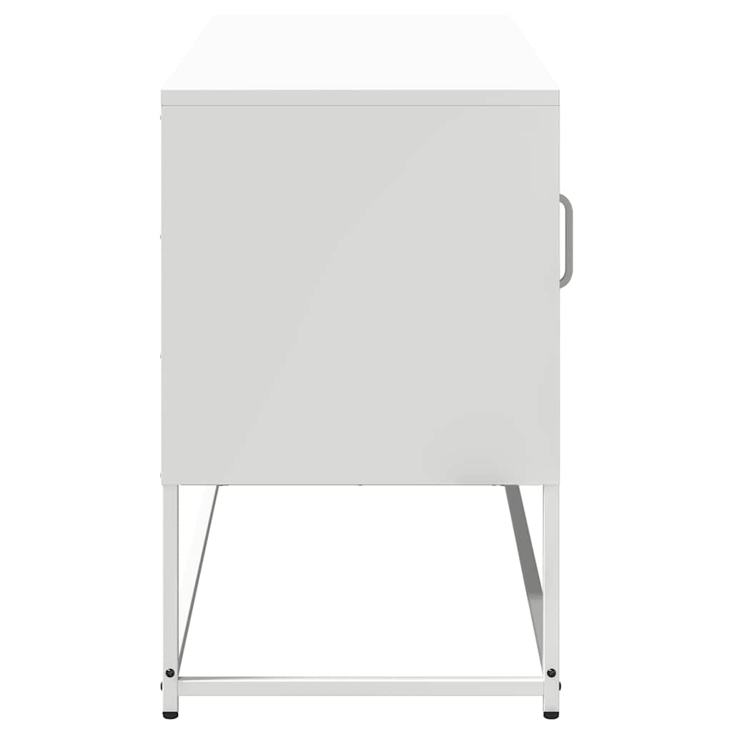 TV ormarić bijeli 100,5 x 39 x 60,5 cm čelični