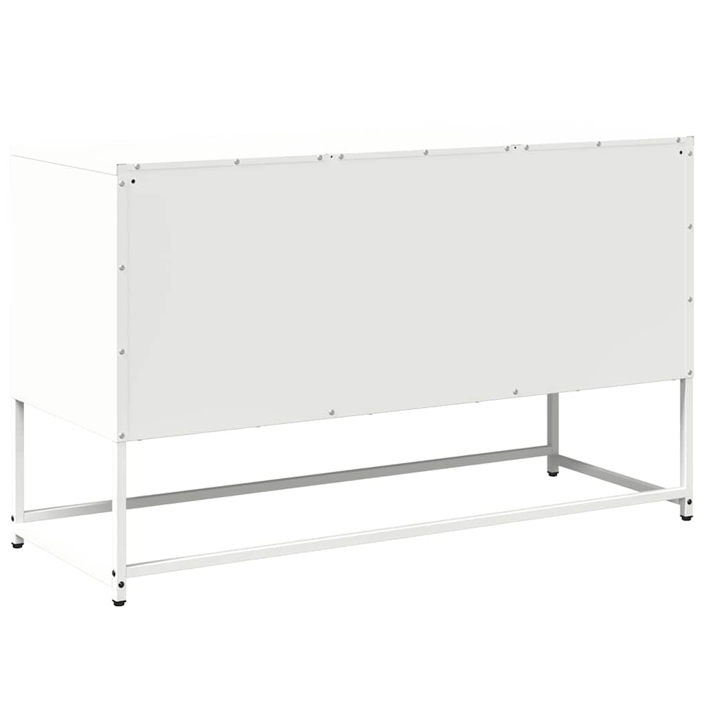 TV ormarić bijeli 100,5 x 39 x 60,5 cm čelični