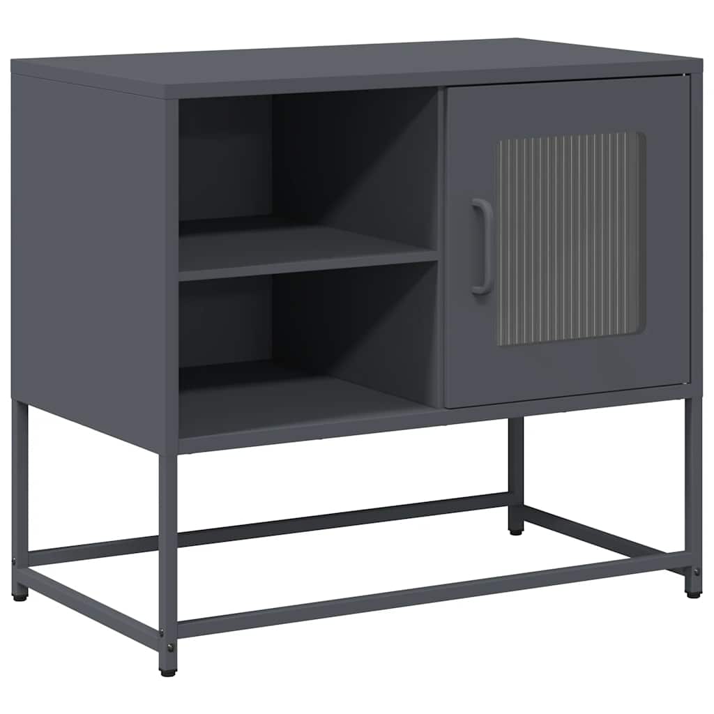 TV ormarić antracit 68x39x60,5 cm čelik