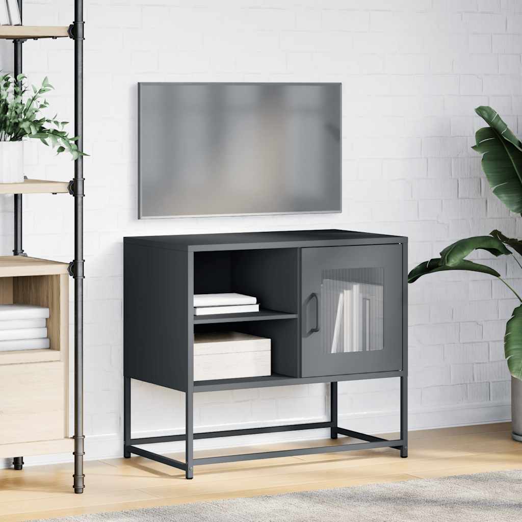 TV ormarić antracit 68x39x60,5 cm čelik