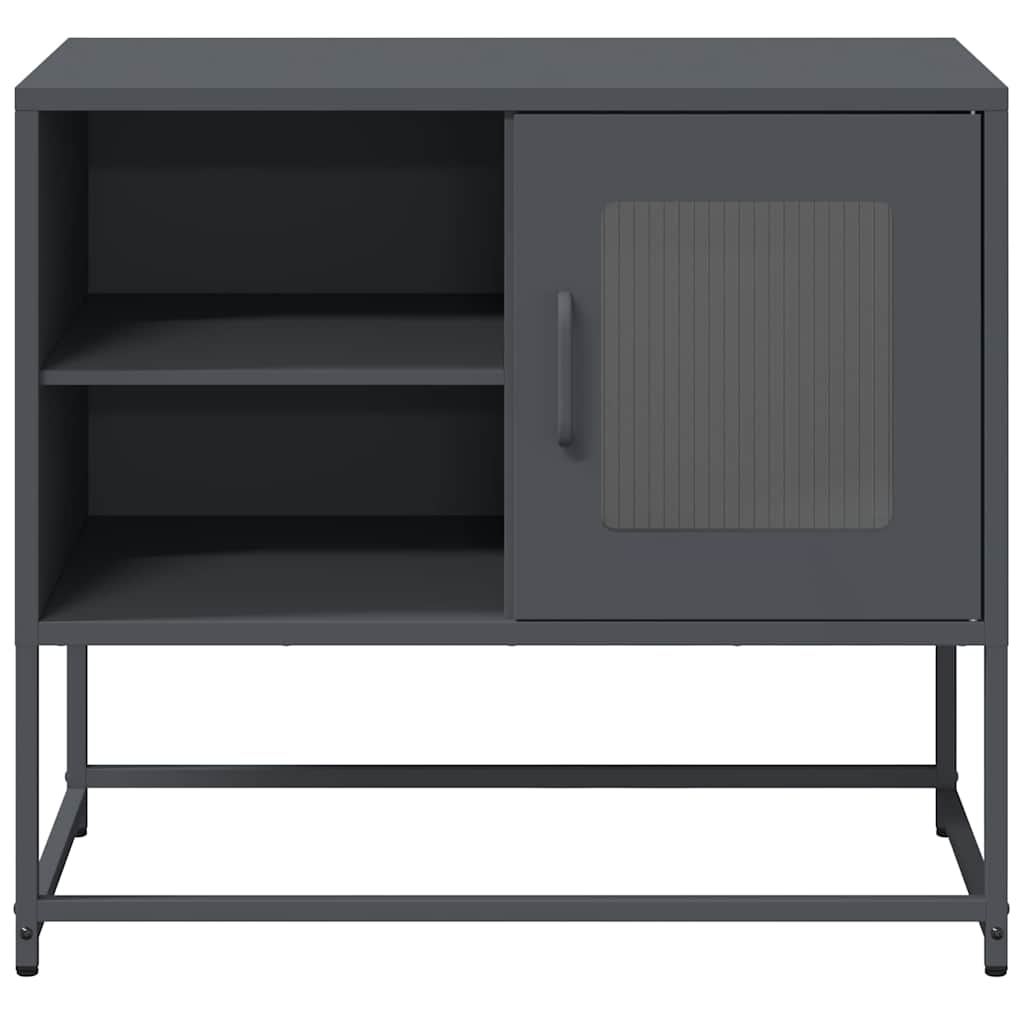 TV ormarić antracit 68x39x60,5 cm čelik