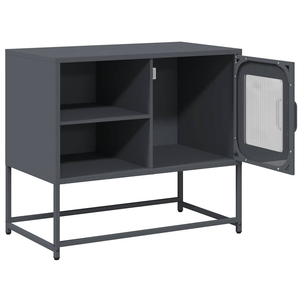 TV ormarić antracit 68x39x60,5 cm čelik