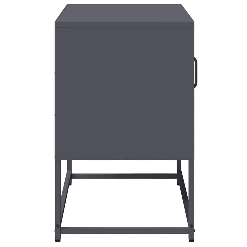 TV ormarić antracit 68x39x60,5 cm čelik