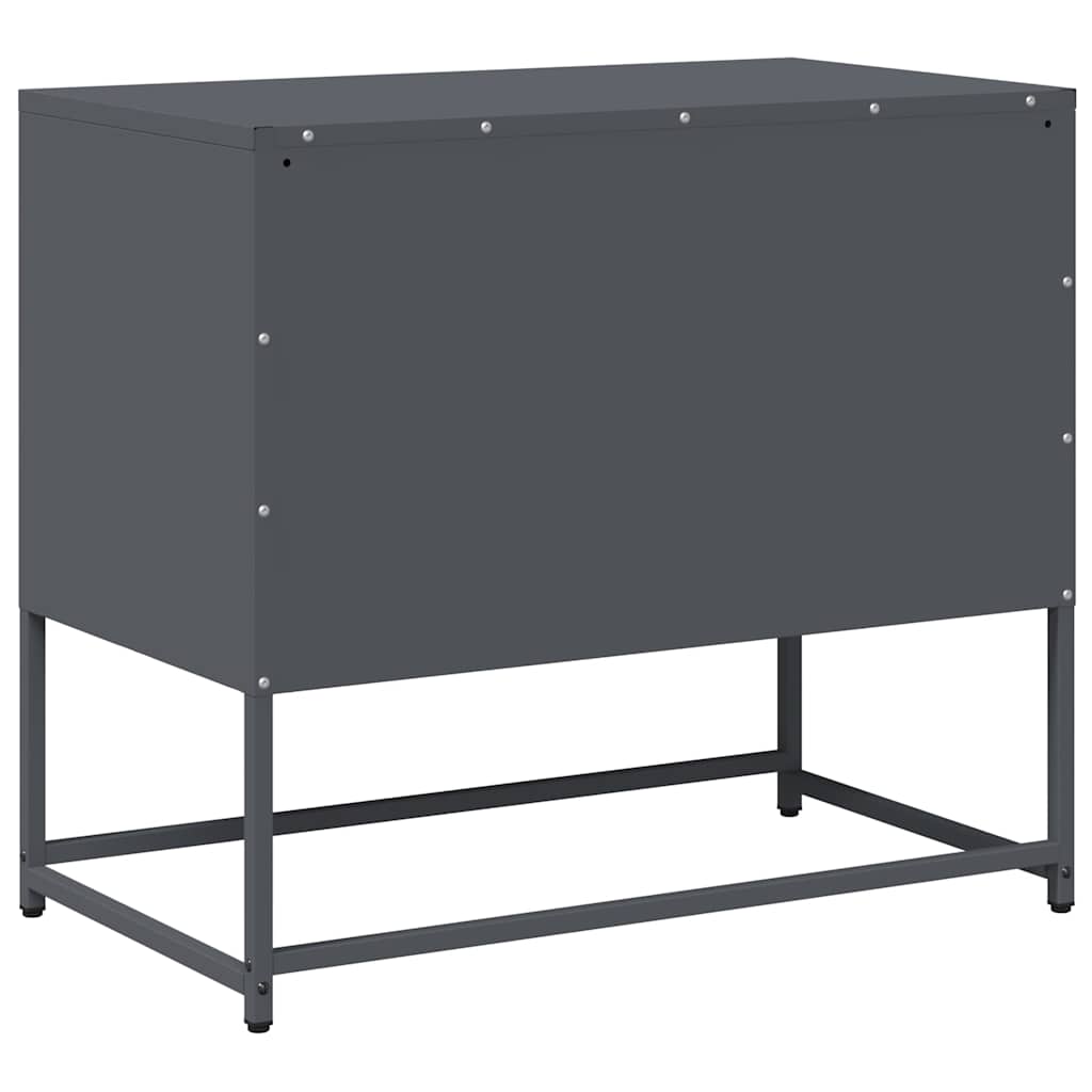 TV ormarić antracit 68x39x60,5 cm čelik