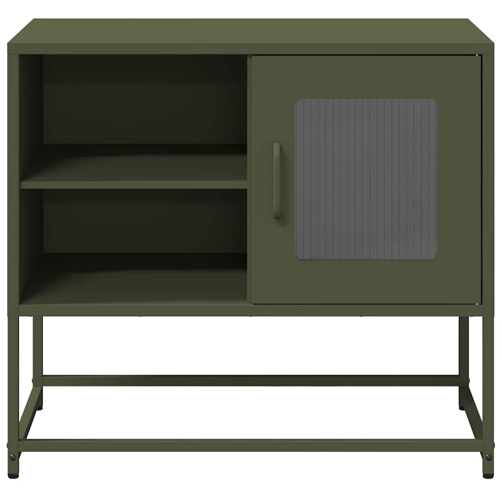 TV ormarić maslinastozeleni 68x39x60,5 cm čelični