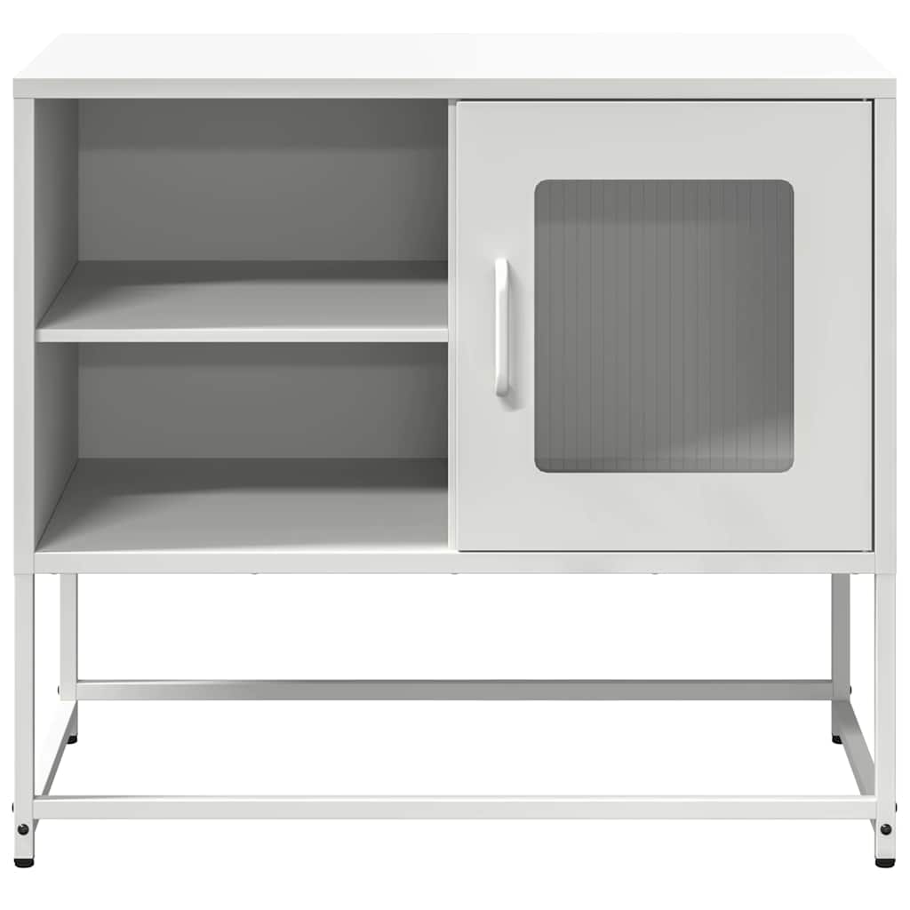 TV ormarić crni 68x39x60,5 cm bijeli