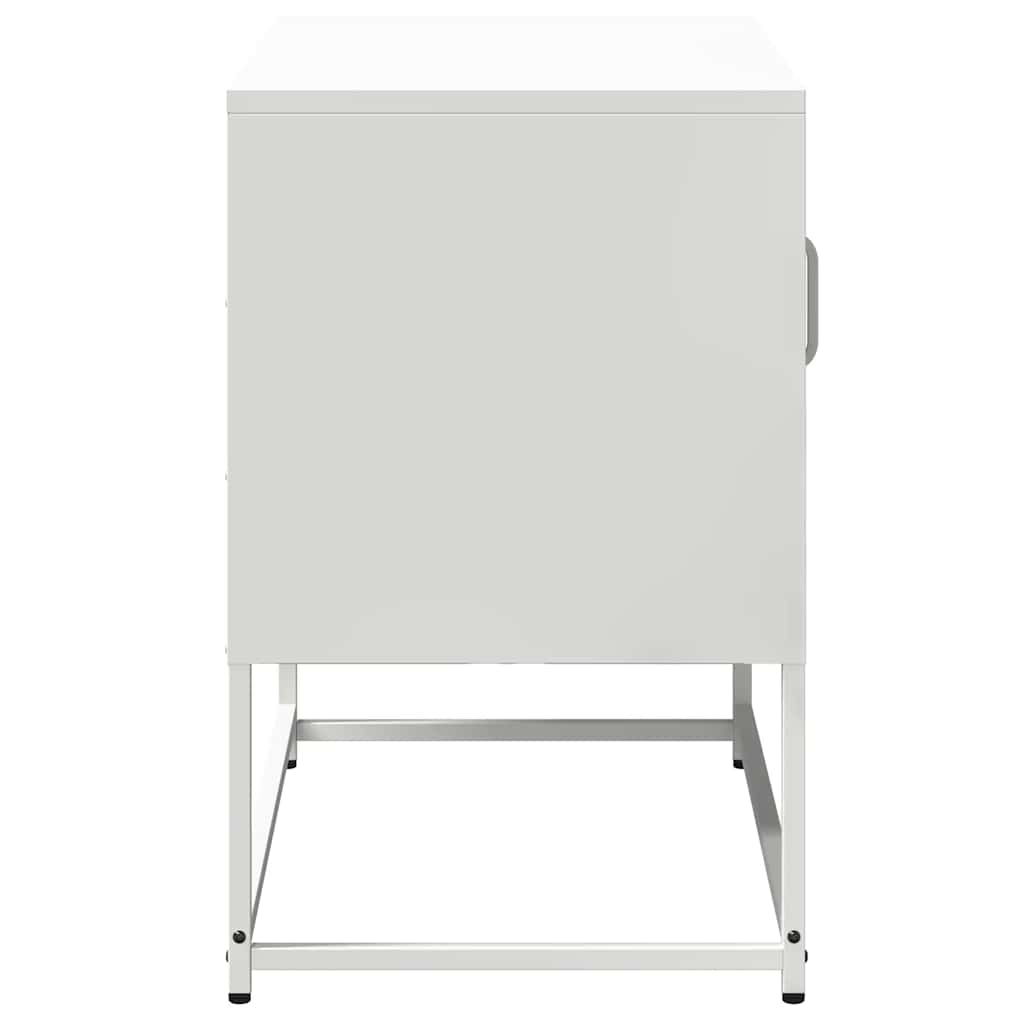 TV ormarić crni 68x39x60,5 cm bijeli