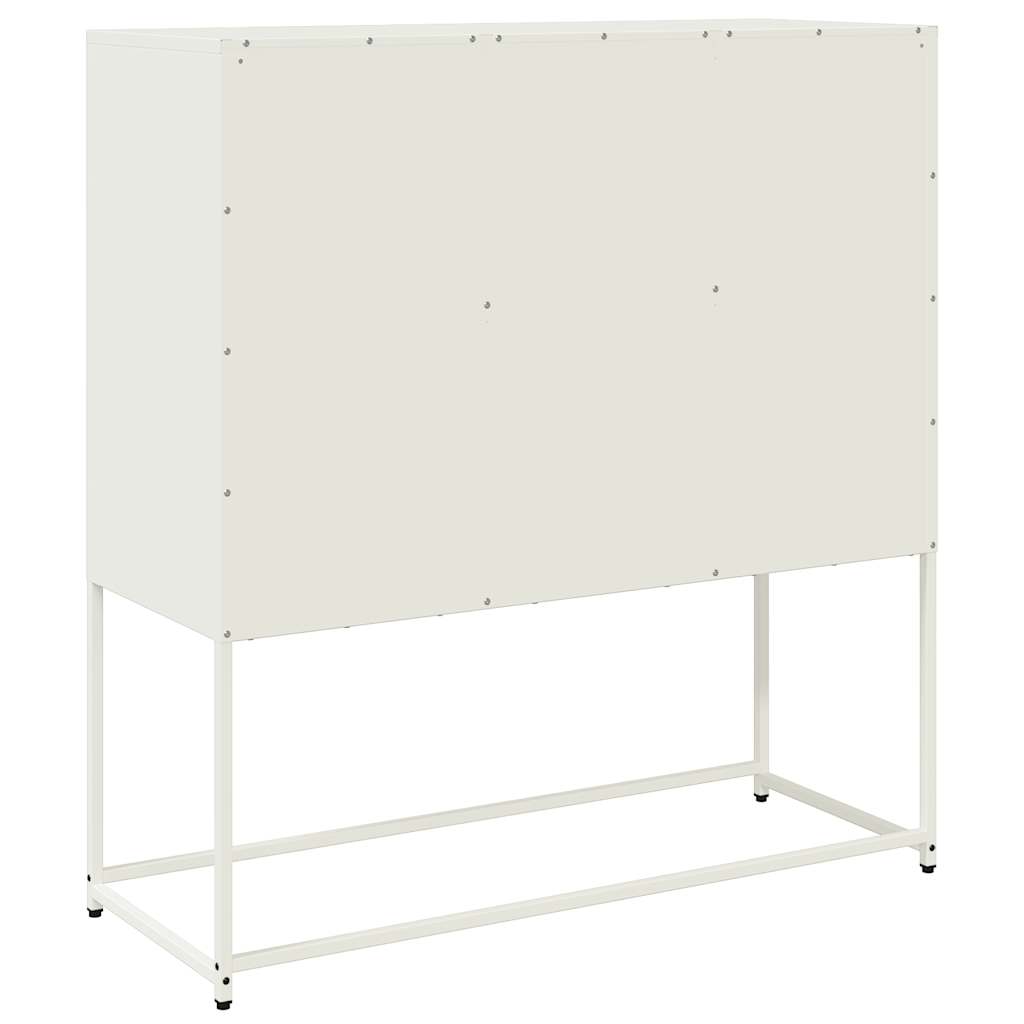 Komoda ružičasta 100,5x39x107 cm hladno valjani čelik