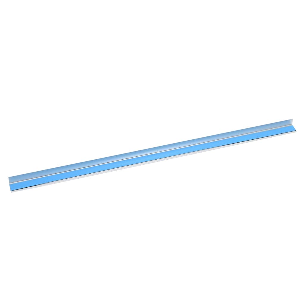 Profili za rubove stepenica 10 pcs Srebrno 67 x 3.5 x 3 cm