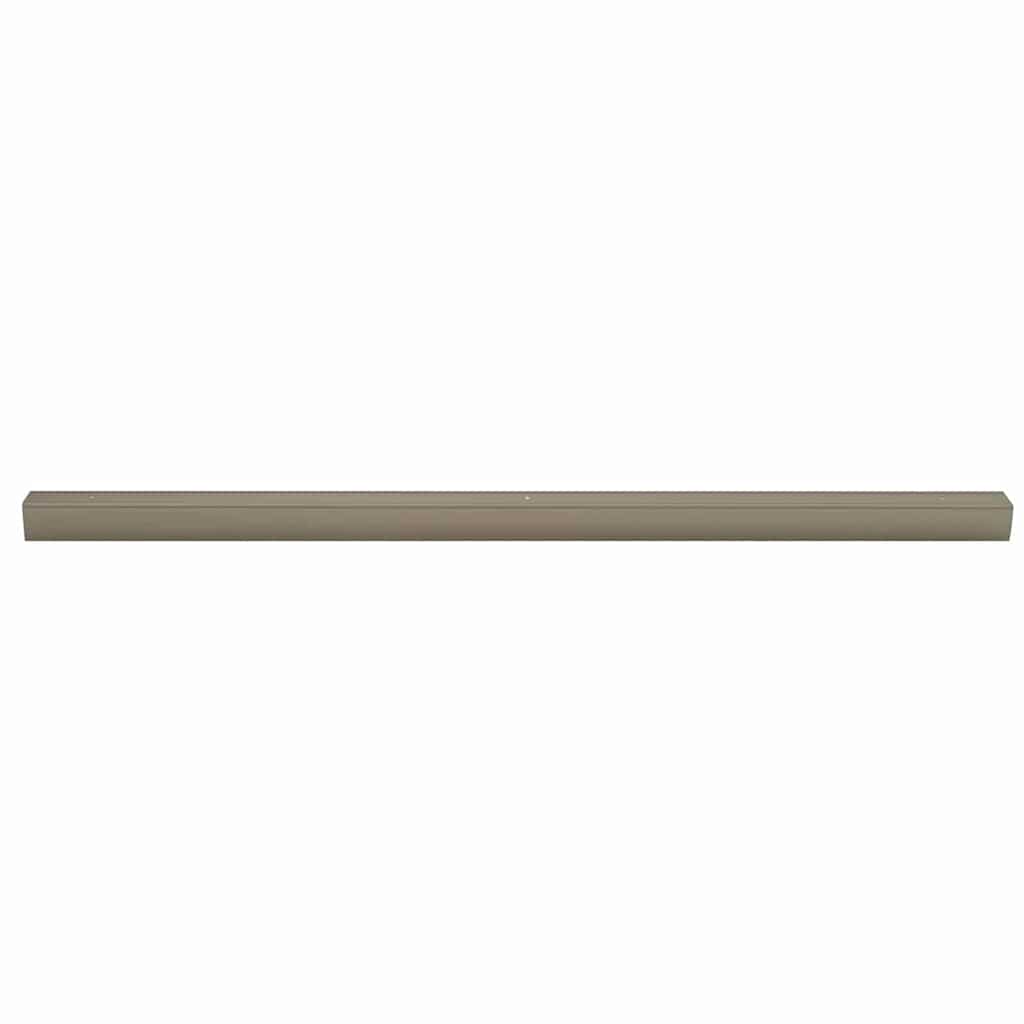 Profili za rubove stepenica 10 pcs Šampanjca 67 x 3.5 x 3 cm