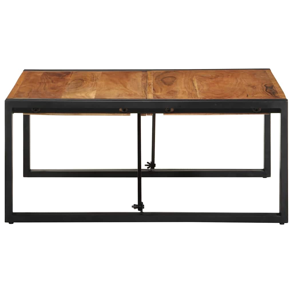 Stolić za kavu 80x80x35 cm od masivnog bagremovog drva