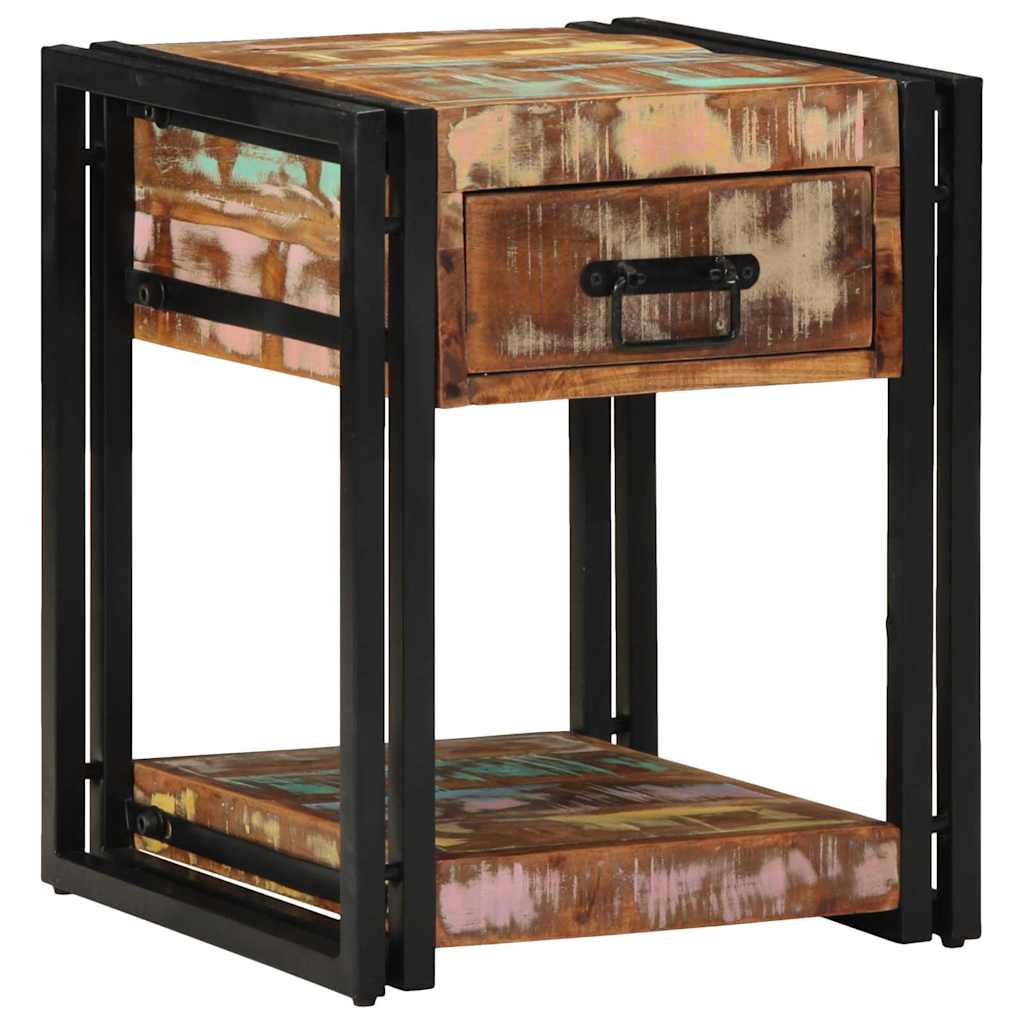 Noćni ormar 2 pcs 40 x 40 x 50 cm Čvrsto drvo iz reciklaže