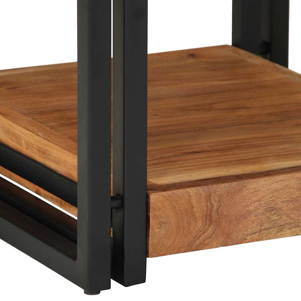 Noćni ormar 2 pcs Smeđa 40 x 40 x 50 cm Čvrsto drvo akacije