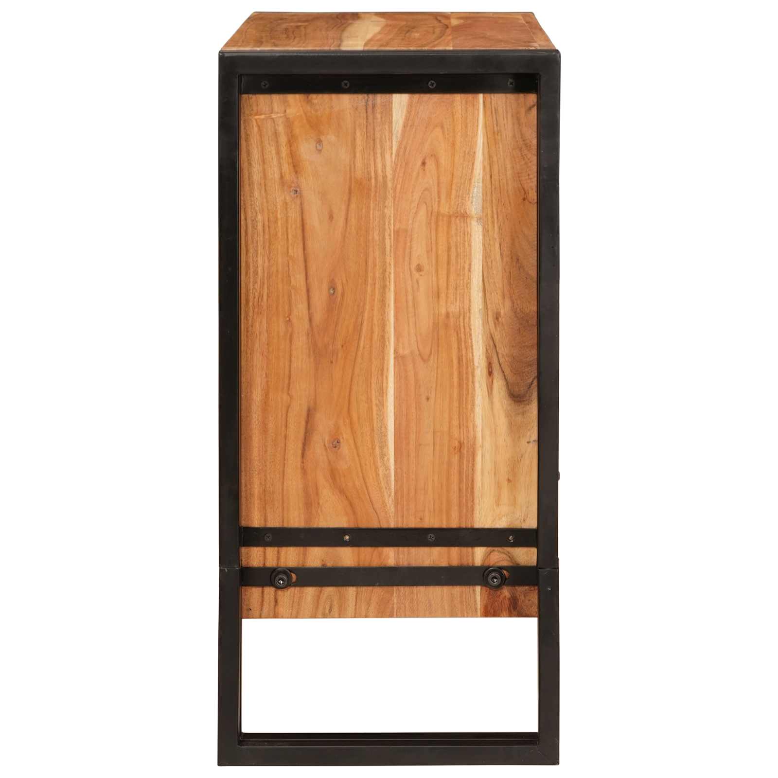 Kreveta s ladicama Smeđa 66 x 33 x 70 cm Čvrsto drvo akacije