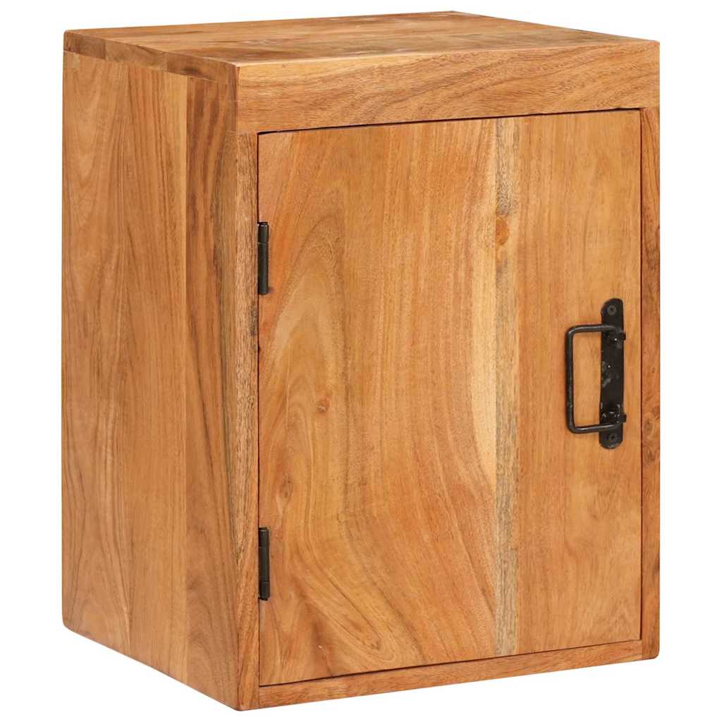 Noćni ormarić 2 pcs Smeđa 35 x 33 x 48 cm Masivni drvo akacija