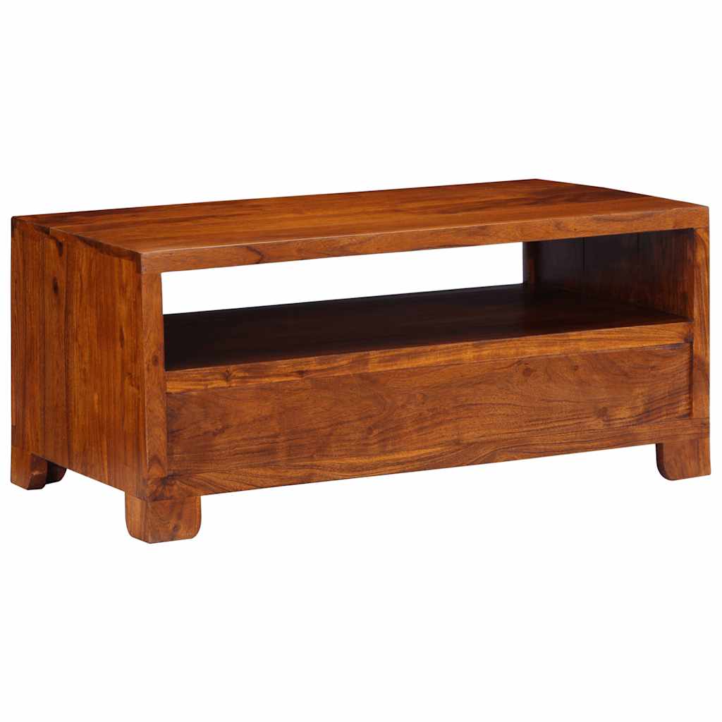 Stolić za kavu 90x50x40 cm od masivnog drva bagrema