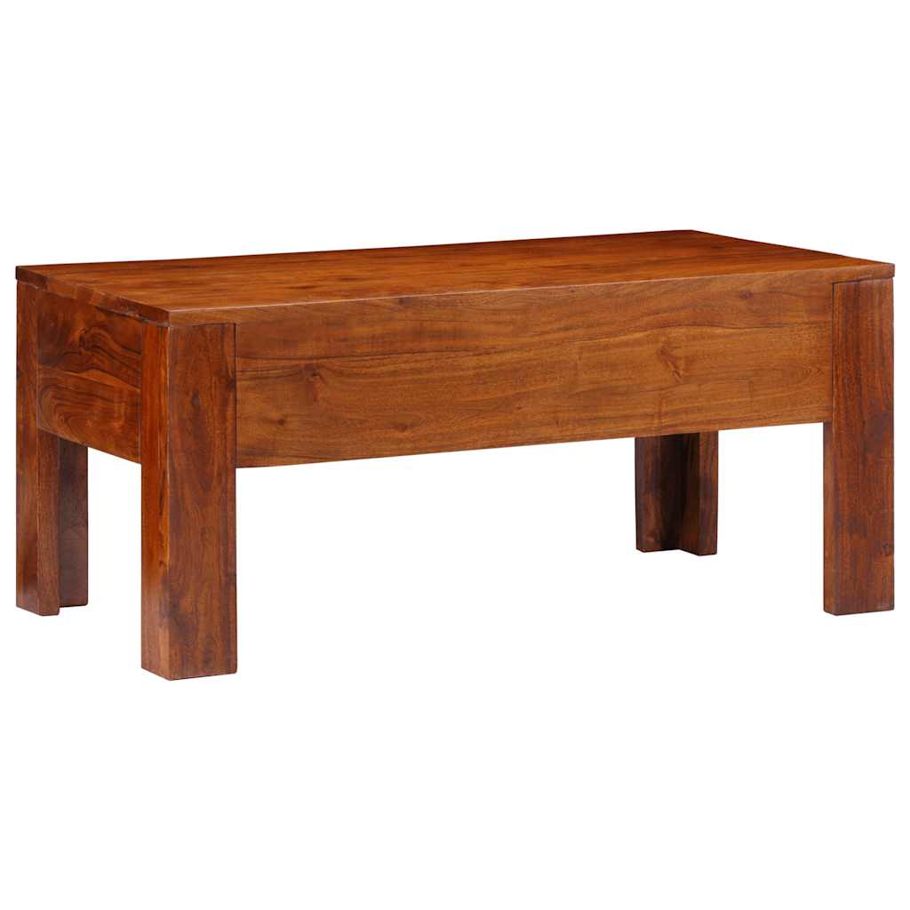 Stolić za kavu 90x50x40 cm od masivnog drva bagrema
