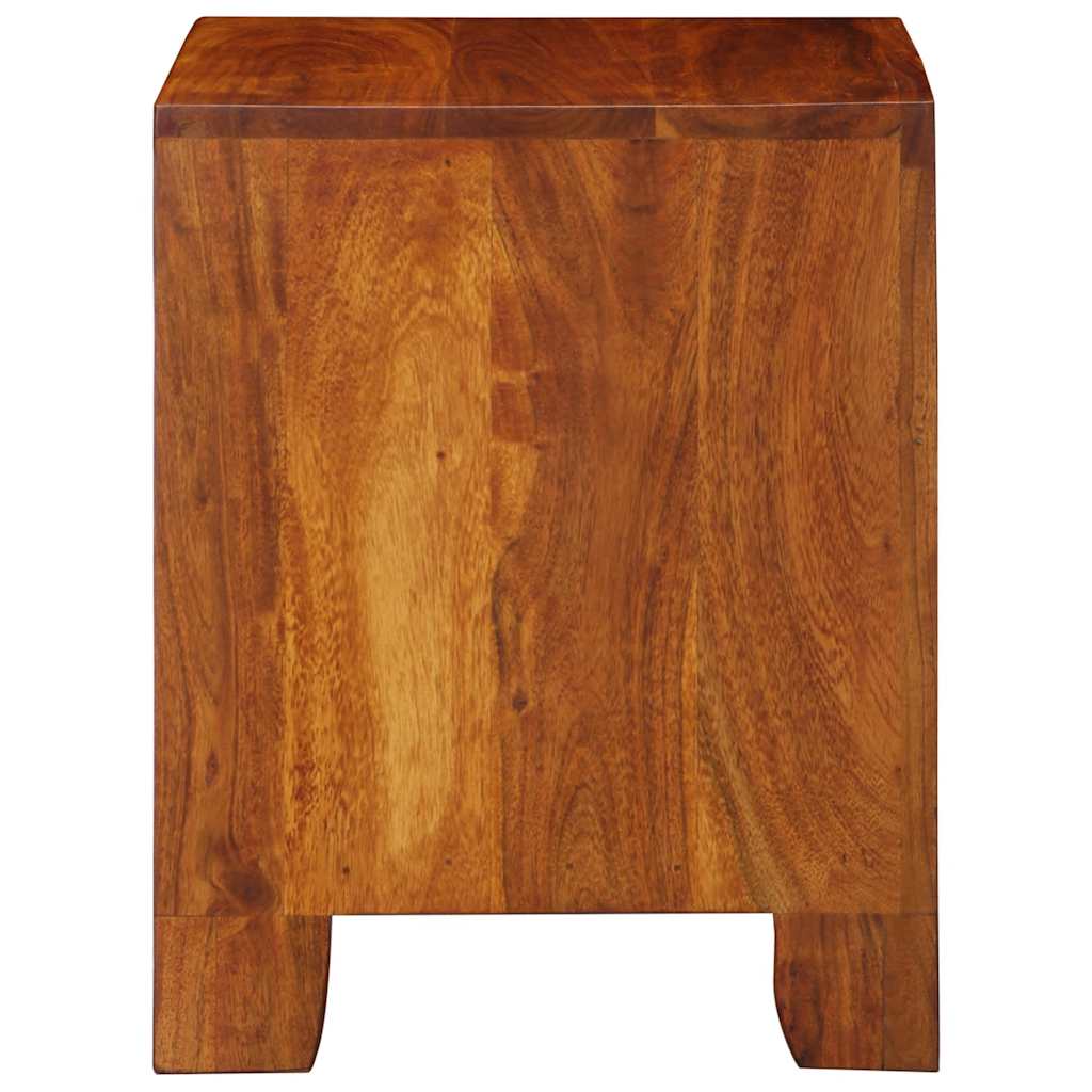 Noćni ormarići 2 kom 40 x 34 x 46 cm masivno bagremovo drvo