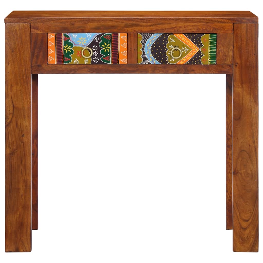 Konzolni stol 80x35x75 cm puno drvo bagrem