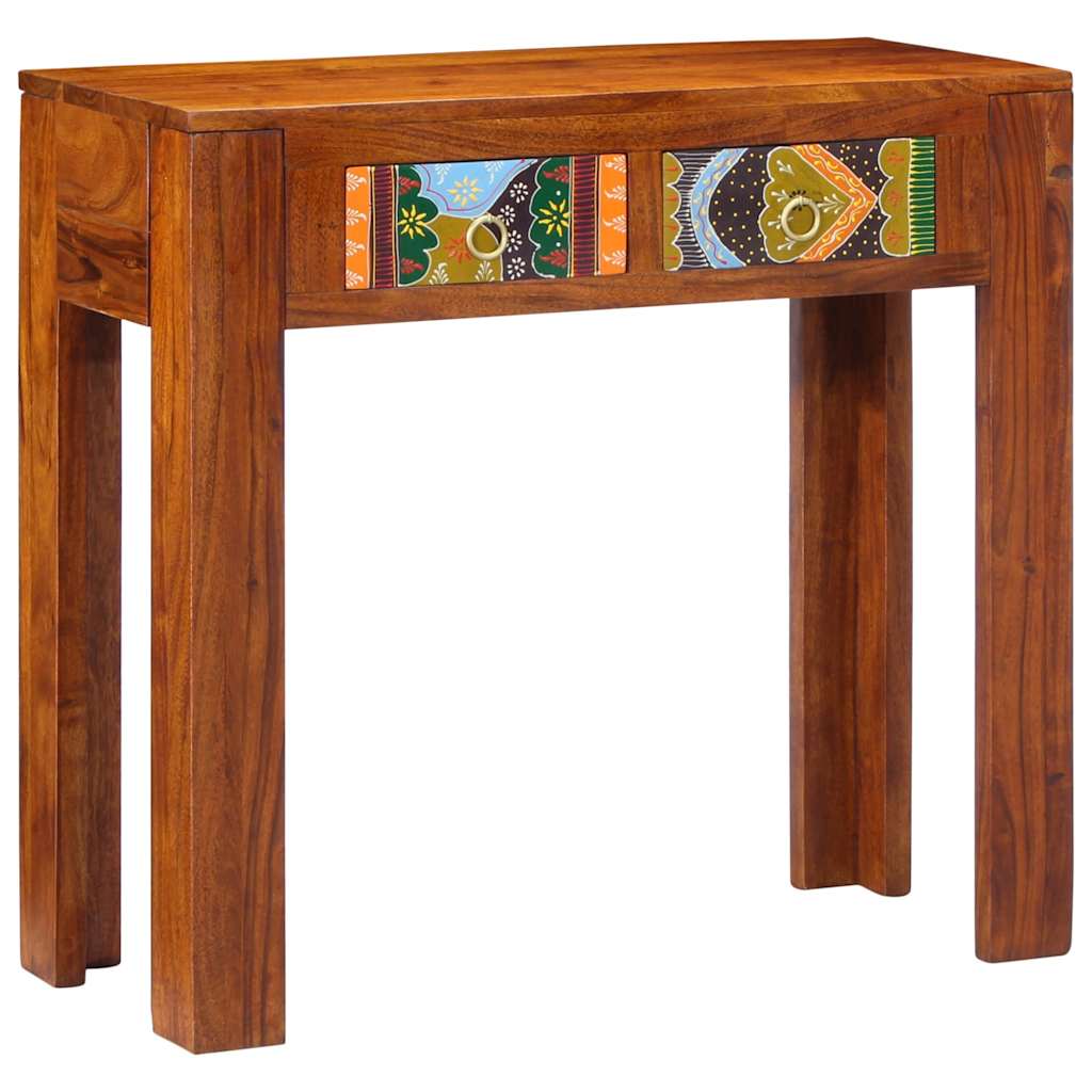 Konzolni stol 80x35x75 cm puno drvo bagrem