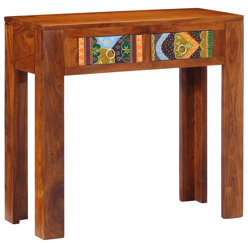 Konzolni stol 80x35x75 cm puno drvo bagrem