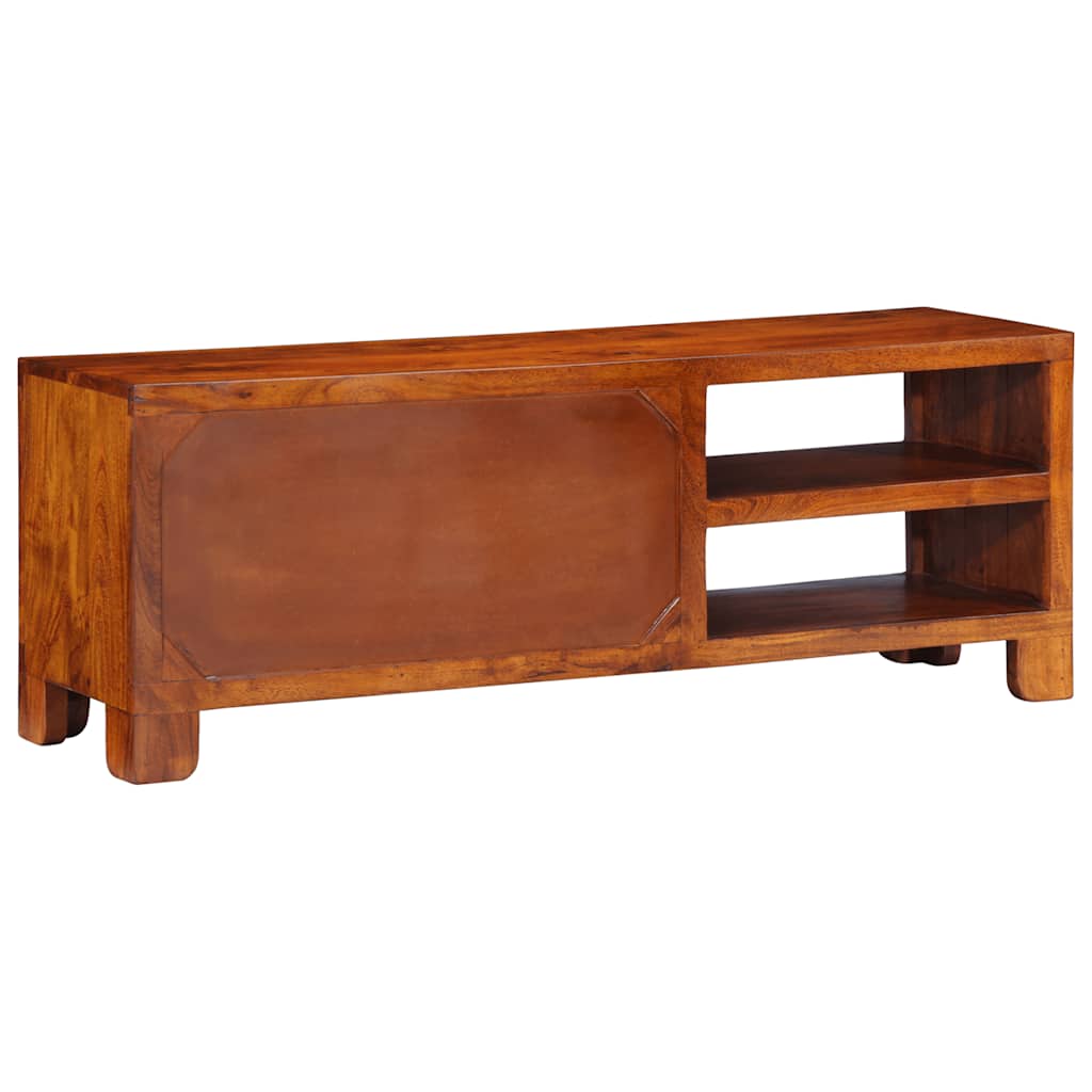 TV ormarić Višebojni 110x30x40 puno drvo bagrem