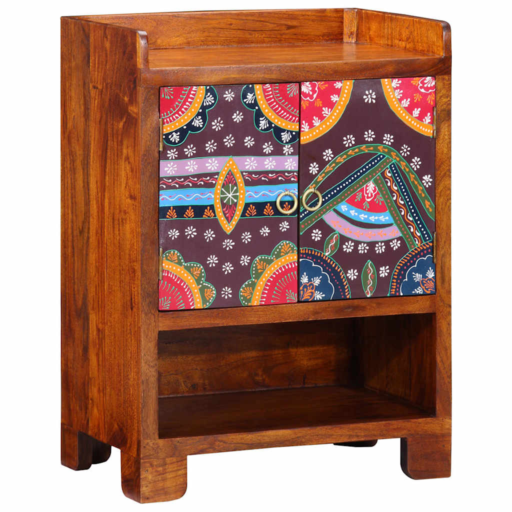 Ormar za cipele Smeđa 55 x 35 x 75 cm Čvrsto drvo akacije